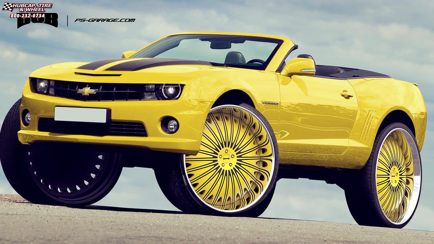 vehicle gallery/chevrolet camaro ss dub dub c 23 con 32X10  Custom wheels and rims